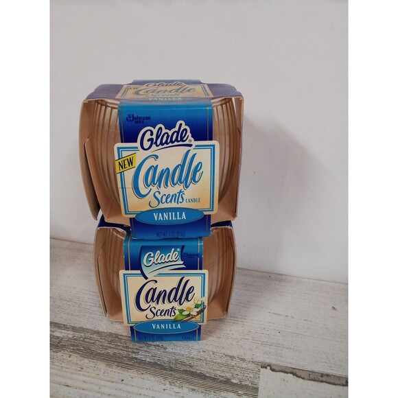 Johnson & Johnson Glade Vanilla Vintage Candle Set Of Two - Picture 4 of 10